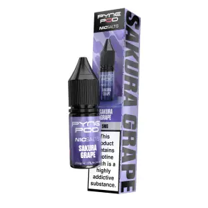Sakura Grape Nic Salt E-Liquid by Pyne Pod 10ml
